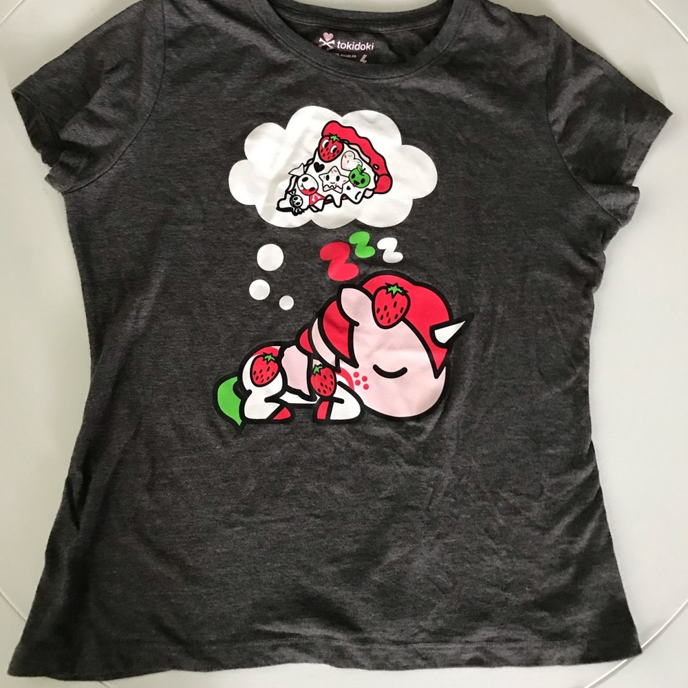 Tokidoki Unicorno Pizza Tee - L